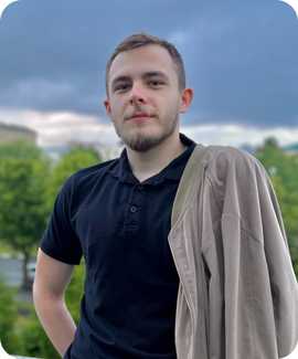 Picture with team members