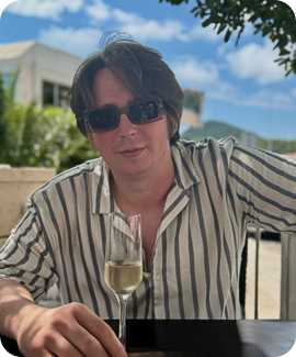 Picture with team members