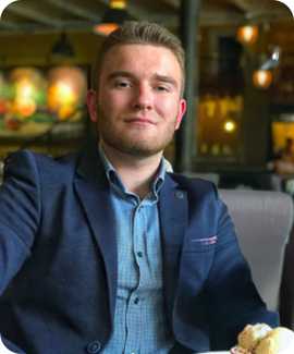 Picture with team members