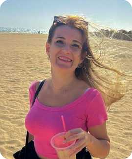 Picture with team members